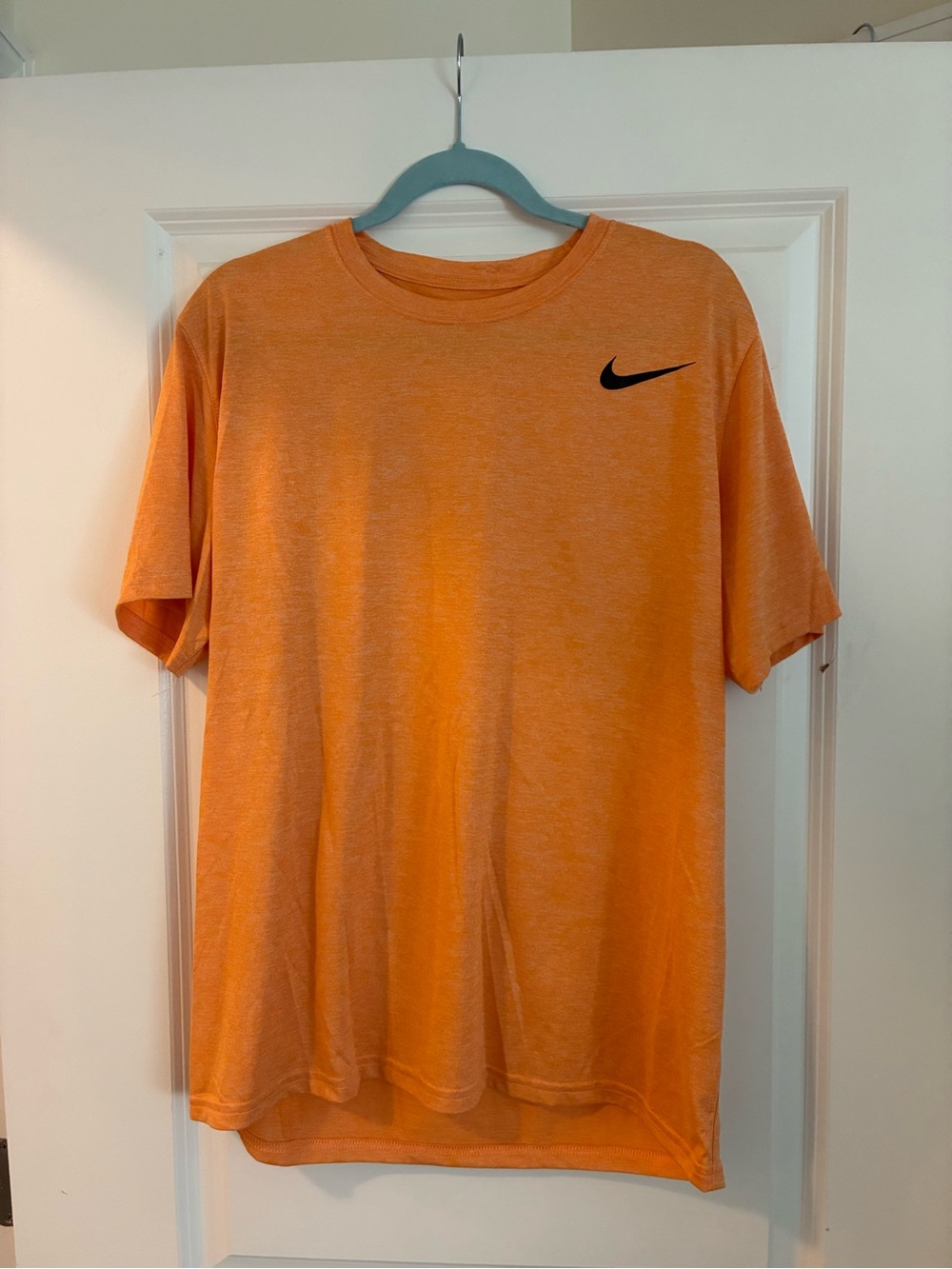 Nike Orange Heather Short-Sleeve Performance Tee